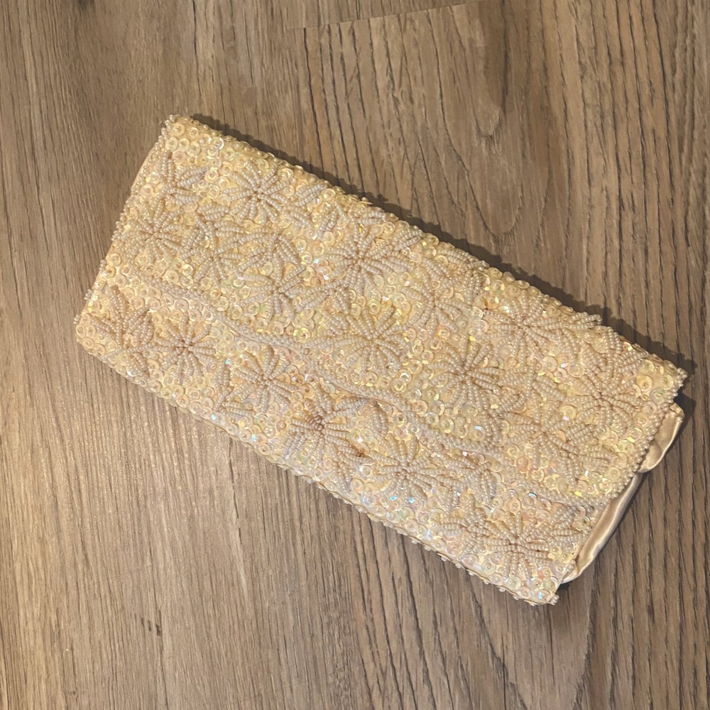 Vintage Beaded Clutch